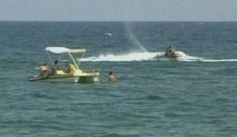 Accident între două ski jet-uri la Neptun. Un tânăr, la spital