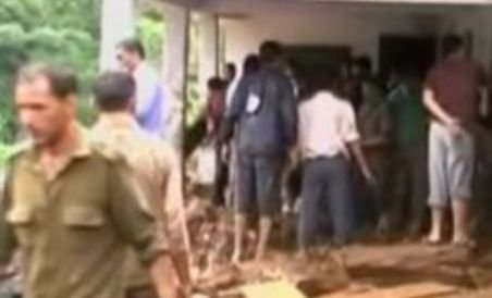India: 18 copii au murit, după ce o şcoală a fost distrusă de o alunecare de teren (VIDEO)