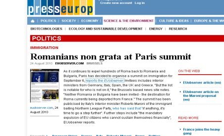 Summit pe tema imigraţiei, organizat de Franţa. România şi Bulgaria nu sunt invitate