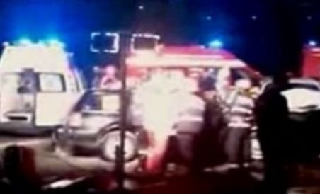 Grav accident rutier în Cluj soldat cu şase răniţi, printre care doi jucători de rugby (VIDEO)