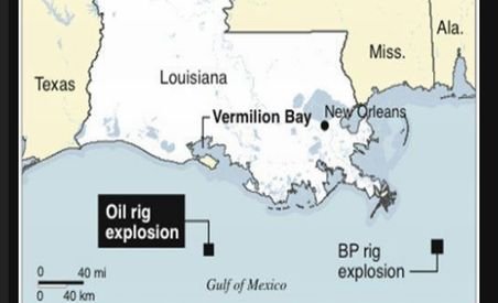 O altă platformă petrolieră a explodat în Golful Mexic. 13 persoane au fost salvate