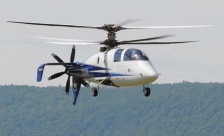 Sikorsky X2 este cel mai rapid elicopter din lume. A atins viteza de 430 km/oră