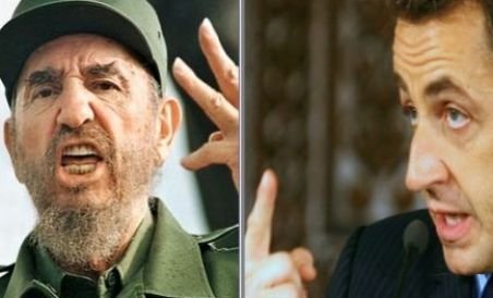 Fidel Castro crede că Sarkozy este pe cale să înnebunească