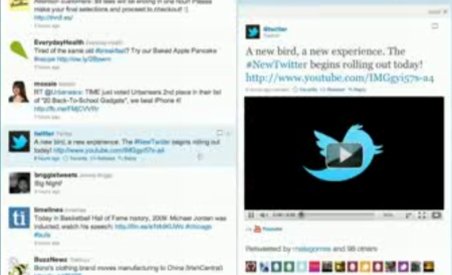 Twitter anunţă relansarea site-ului, care primeşte un nou design (VIDEO)