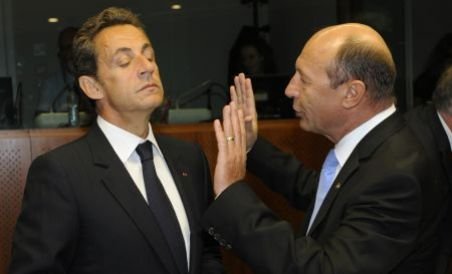 Băsescu şi Sarkozy au tranşat problema expulzării romilor, la summitul UE (VIDEO)