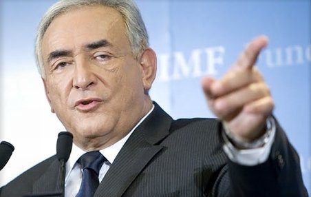 Strauss-Kahn, FMI: Utilizarea valutei în politica monetară internă este periculoasă