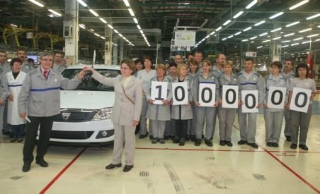Dacia Mioveni a fabricat Loganul cu numărul 1.000.000