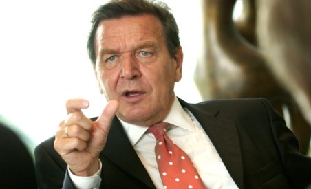 Gerhard Schroeder, fostul cancelar german, în vizită la Bucureşti 