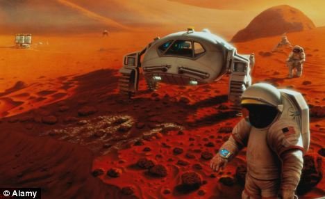 NASA vrea să trimită astronauţi pe Marte şi să-i lase acolo