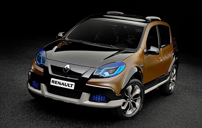 Renault Sandero Stepway, imagini oficiale ale conceptului care va fi prezentat în Brazilia 80717