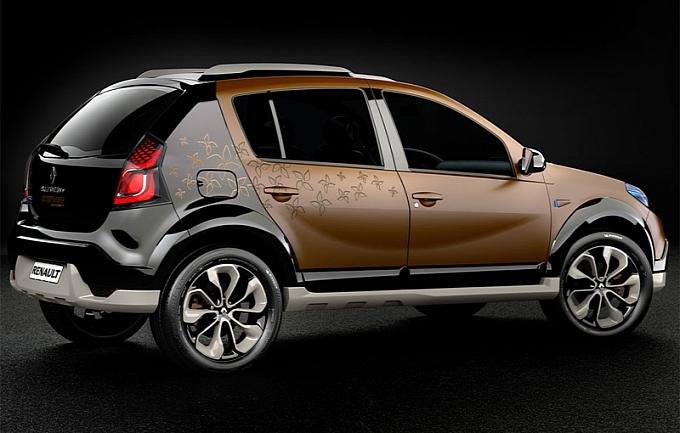 Renault Sandero Stepway, imagini oficiale ale conceptului care va fi prezentat în Brazilia 80718