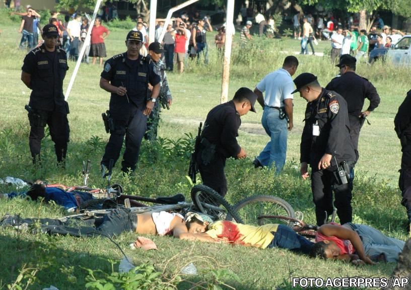 Masacru la un meci de fotbal din Honduras: 14 oameni, printre care doi arbitri, împuşcaţi mortal 80828