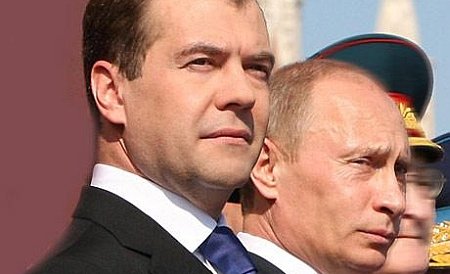 Medvedev, subordonatul lui Putin într-o problemă de matematică postată pe internet