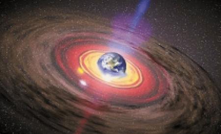 NASA: Astronomii au descoperit cea mai tânără gaură neagră cunoscută până acum