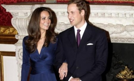 Prinţul William se va căsători cu logodnica lui, Kate Middleton, pe 29 aprilie 2011