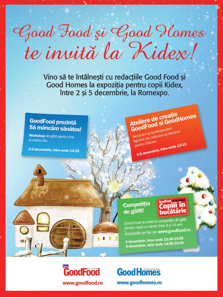 Good Food şi Good Homes vă invită la Kidex! 83087