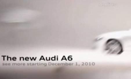 Noul Audi A6, într-un clip video teaser