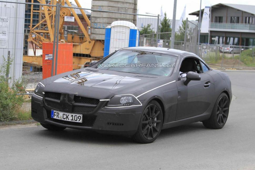 Mercedes SLK 2012, prezentat într-un clip publicitar 83340