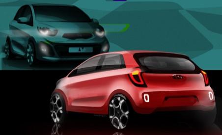 Kia prezintă primele schiţe ale noii generaţii Picanto 83602