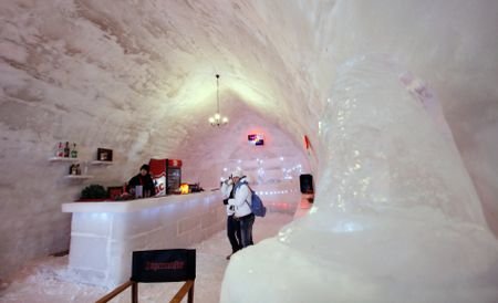Hotelul de la gheaţă de la Bâlea se deschide pe 22 decembrie