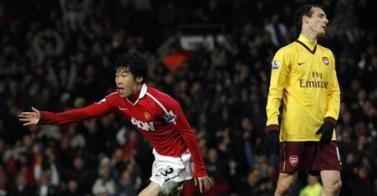 Park trimite United pe primul loc: Manchester - Arsenal 1-0