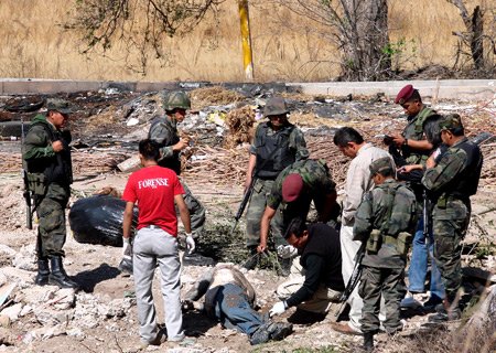 Record mortal: oraşul mexican Juarez a ajuns la 3.000 de asasinate în 2010