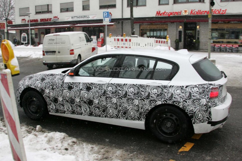 BMW Seria 1 2012, în cele mai bune fotografii spion de până acum
