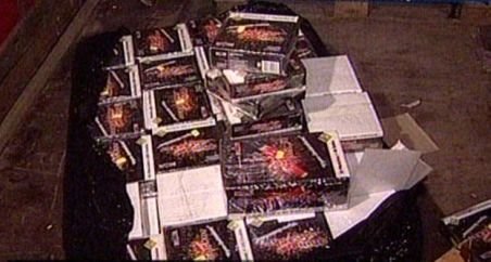 Ilfov. 25 de tone de artificii şi pocnitori, de peste 50.000 de euro, confiscate de poliţişti