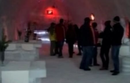 Hotelul de gheaţă de la Bâlea Lac s-a redeschis