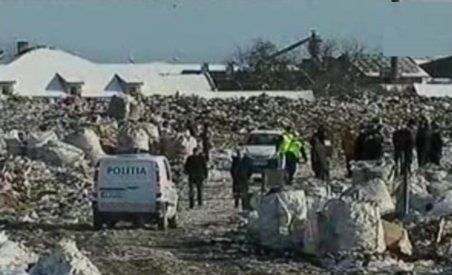 Cadavrul decapitat al unui bărbat, descoperit la groapa de gunoi din Lugoj