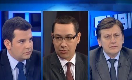 Ponta, Antonescu şi Constantin, de acord cu formarea unei alianţe între PNL, PC şi PSD