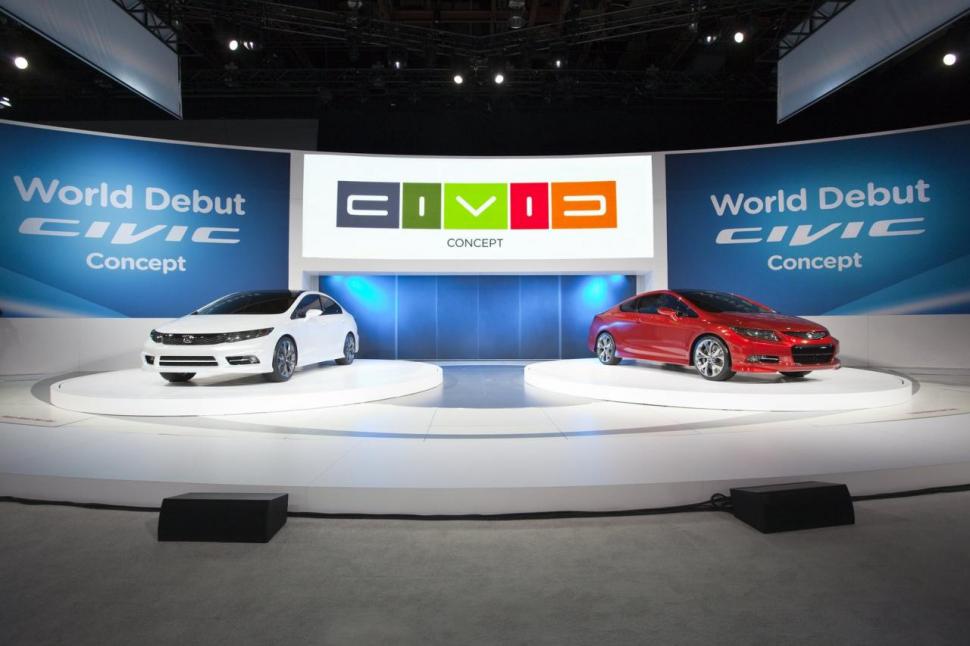 Honda surprinde audienţa de la Detroit prin conceptele Civic Si Coupe şi Civic Sedan 85890