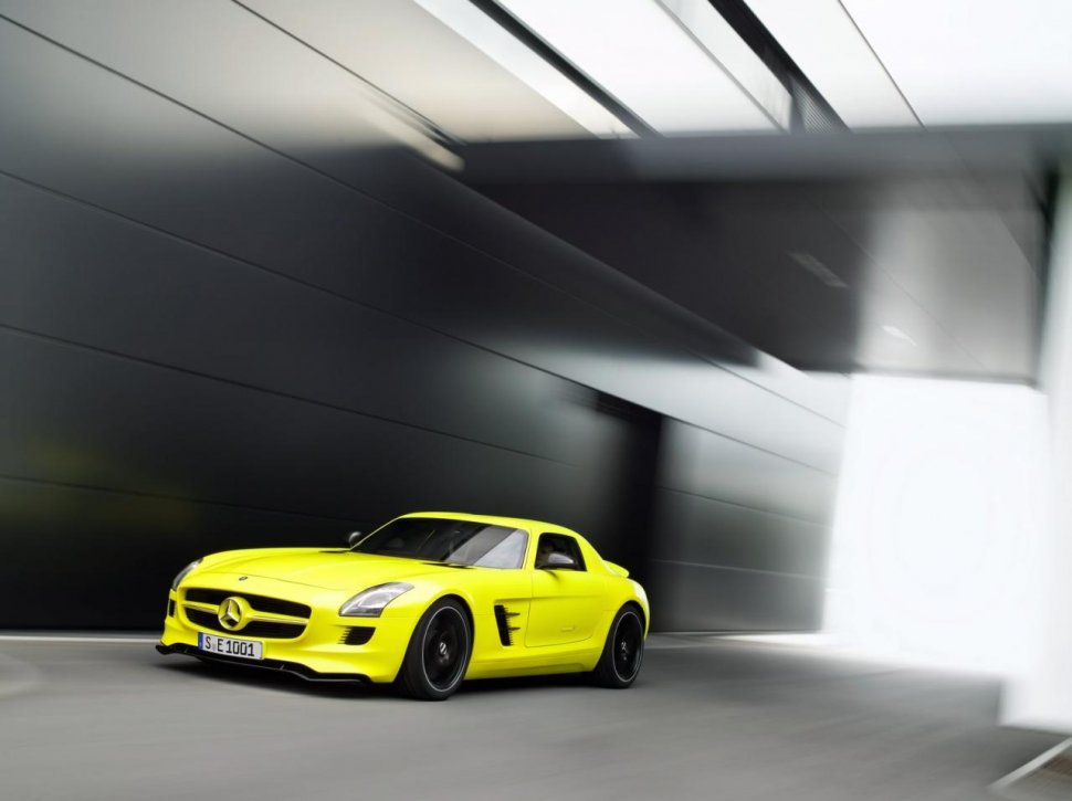 Oficial: Mercedes SLS AMG E-Cell va fi produs în serie