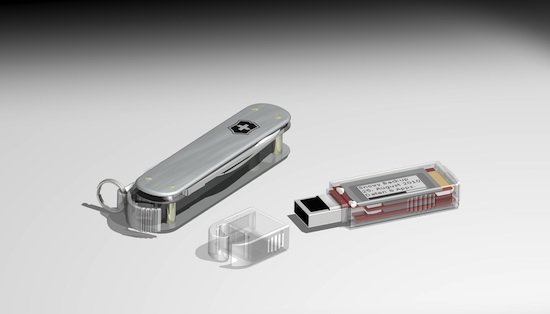 Victorinox anunţă Secure, cel mai mic SSD din lume, de 256GB