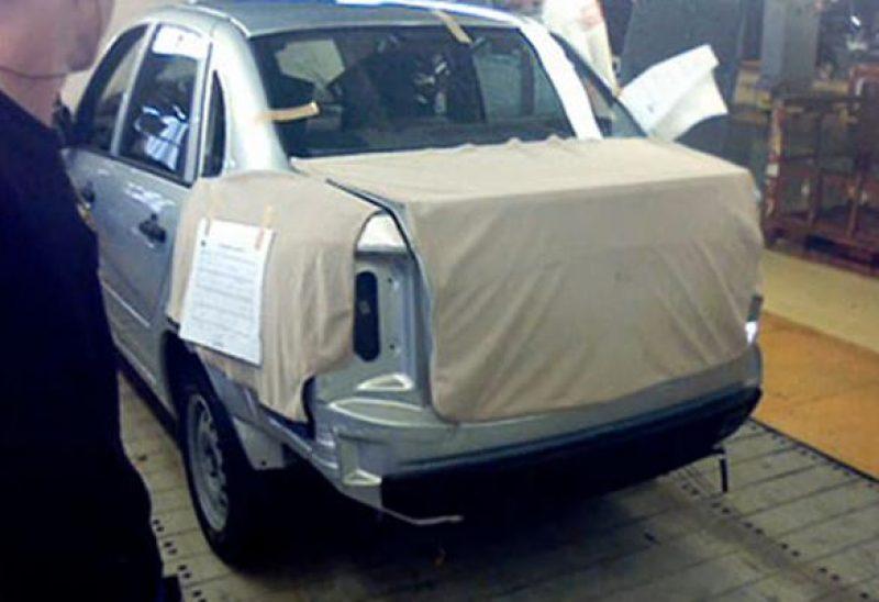 Lada Granata 2012 - primele imagini spion ale competitorului Dacia Logan 86415