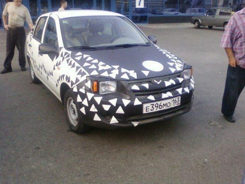 Lada Granata 2012 - primele imagini spion ale competitorului Dacia Logan 86416