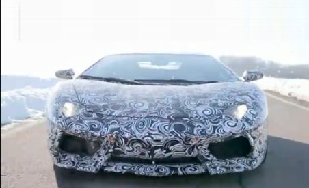 Lamborghini Aventador, într-un clip misterios apărut pe net