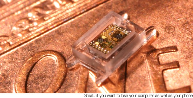 Cel mai mic computer din lume are o suprafaţă de un milimetru pătrat