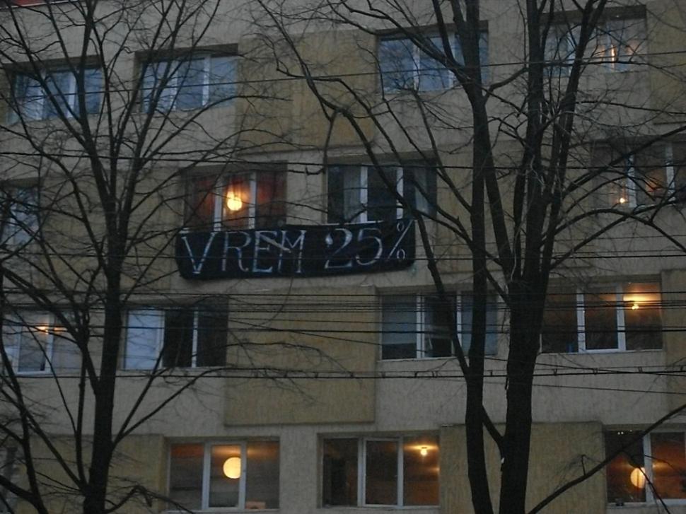 Imagini inedite de la protestele studenţilor români 89440