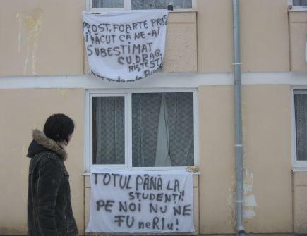 Imagini inedite de la protestele studenţilor români 89445