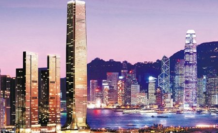 Cel mai înalt hotel din lume, inaugurat la Hong Kong