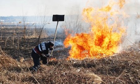 Un bătrân din Botoşani a ars de viu, în focul aprins de el însuşi