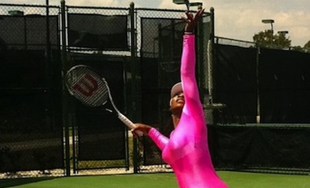Pantera roz revine! Vezi cum s-a întors Serena Williams pe terenul de tenis