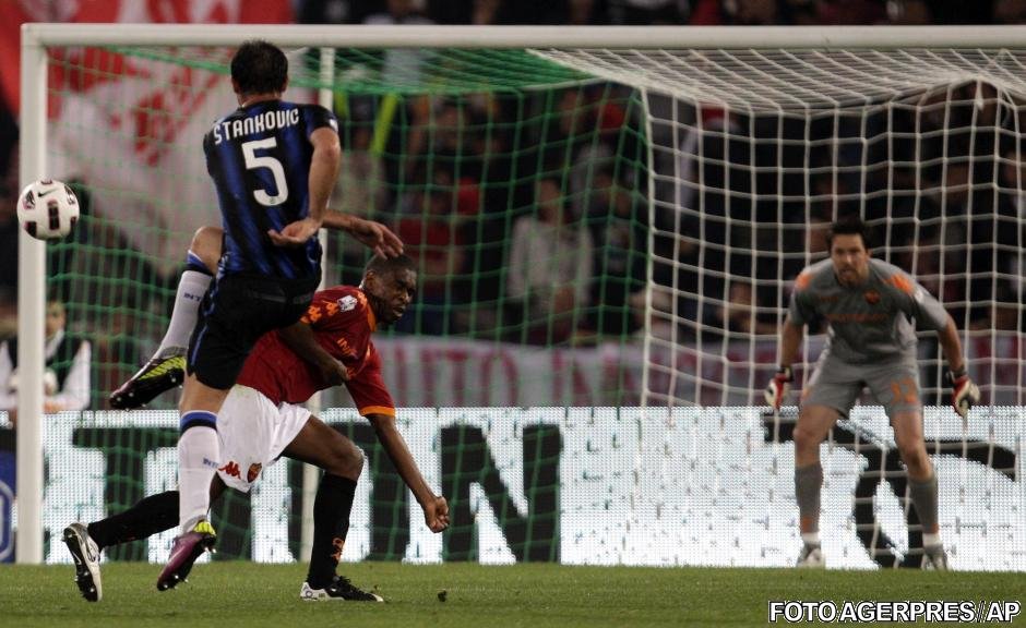 Inter Milano câştigă cu 1-0 la Roma, în turul semifinalelor Cupei Italiei