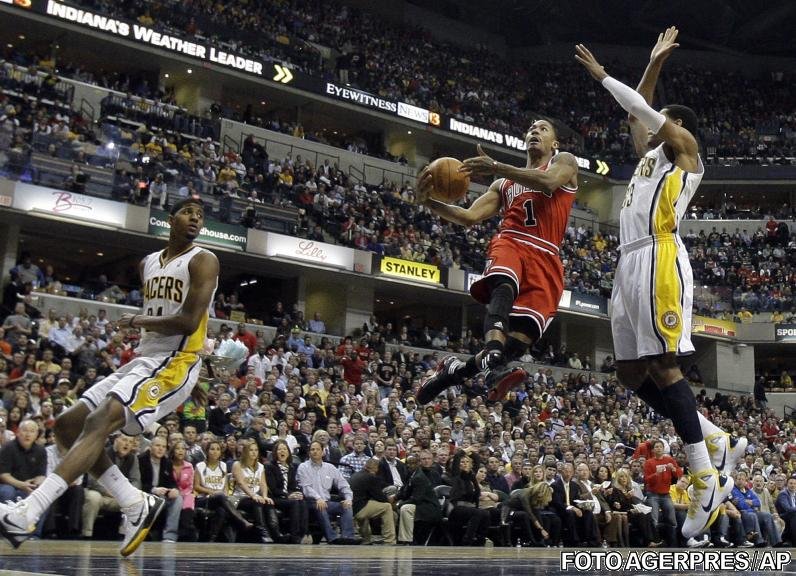 Playoff NBA: Chicago Bulls şi Miami Heat, aproape de calificare în semifinalele Estului