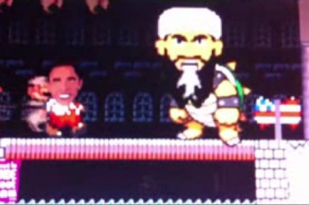 Moartea lui Osama bin Laden, jucată în universul Super Mario Brothers