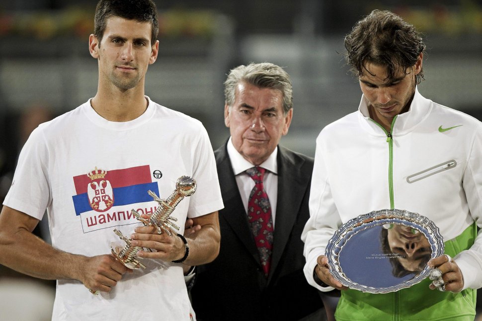 Regele zgurei, învins la el acasă: Djokovic câştigă Mastersul de la Madrid în faţa lui Nadal