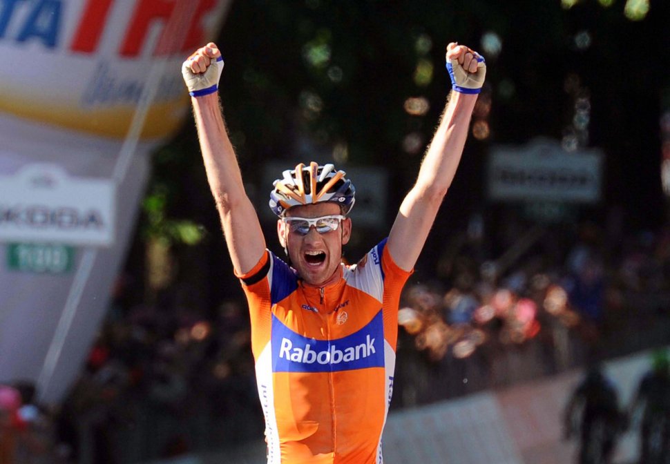 Pieter Weening a câştigat etapa a 5-a din Il Giro şi a preluat tricoul roz
