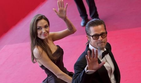Brad Pitt şi Angelina Jolie, pe covorul roşu al Festivalului de Film de la Cannes 