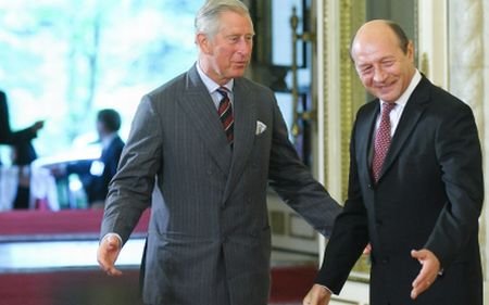 Prinţul Charles s-a întâlnit cu Traian Băsescu şi Emil Boc